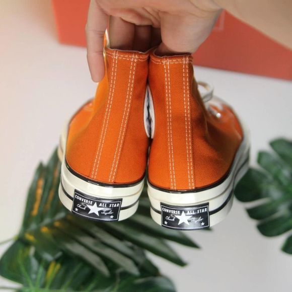 Converse High Top Chuck 70 Vintage Orange - Picture 4 of 4